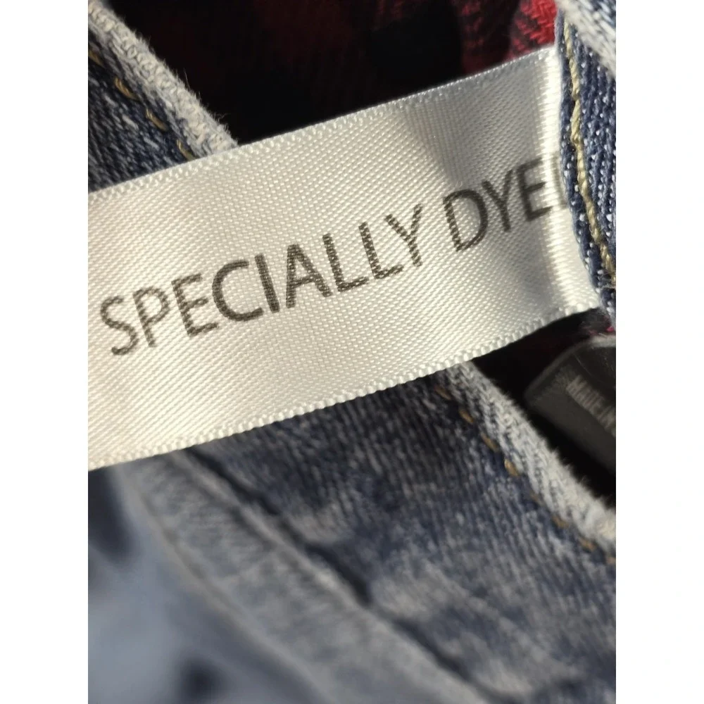 Eddie Bauer Womens Fleece Lined‎ Jeans 14 Dark Wash Winter Warm Straight Leg